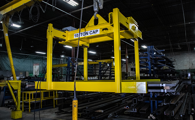 Loaded & elevated sheet lifter