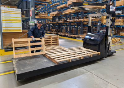 Paccar Custom Cart - Operator Stacking Skids